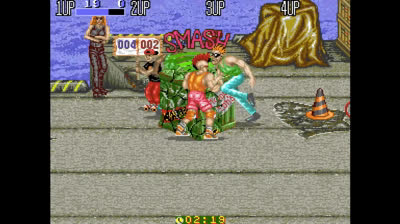 Punk Shot Longplay (Arcade Game)