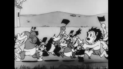 Le avventure di Oswald - Il coniglio fortunato great guns 1927