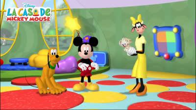 La casa de Mickey mouse - Pluto hace de canguro