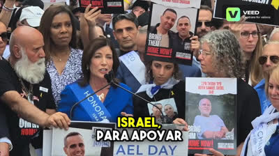 Miles marchan en Nueva York para apoyar a Israel