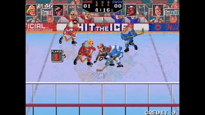 Hit the Ice Longplay (Arcade Version)