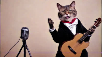 This flamenco playing cat hates Klaus Schwab