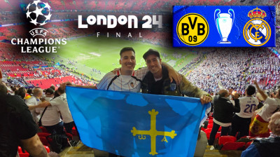 FUI a la FINAL CHAMPIONS LEAGUE en WEMBLEY | BORUSSIA DORTMUND vs REAL MADRID | 1 JUNIO 2024
