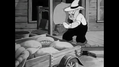 Porky Pig biscotto da tè 1939