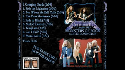 metallica -1985.08.17 - Monsters of Rock, Donington Park - Castle Donington, England (2)