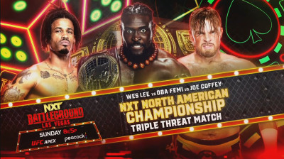 Oba Femi vs Wes Lee vs Joe Coffey (Full Match)