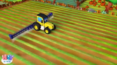 Aventura en el Campo: Videos de Tractores para Niños y Canciones