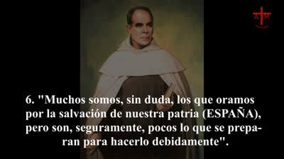 ESPAÑA BAJO LAS GARRAS DE SATANÁS  UN SANTO HABLA PARA TODOS LOS TIEMPOS por Agnus Dei Prod.