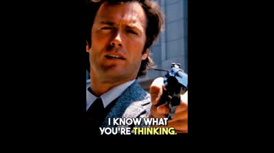 Dirty Harry - 44 Magnum - Clint Eastwood - Callahan