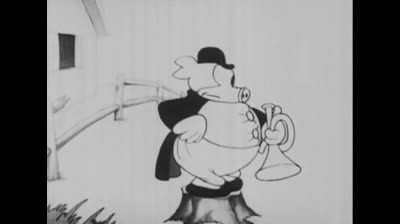 Le avventure di Oswald - Il coniglio fortunato the foxchase 1928