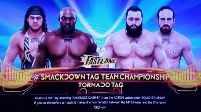 Rusev Day vs Shelton Benjamin & Chad Gable (WWE 2K19)