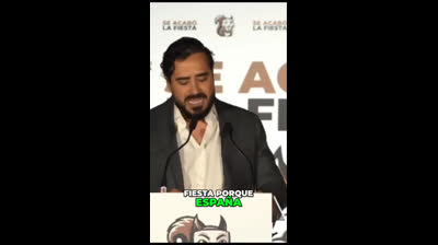 Alvise Pérez "España se ha convertido en la fiesta de los criminales":