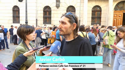 PORTAVOZ VECINOS CALLE SAN FRANCISCO 21 DE TERUEL