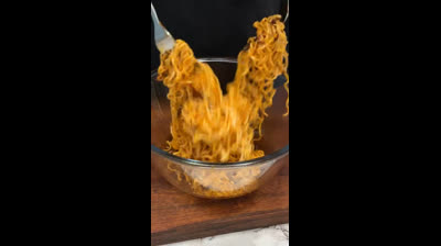 Korean style maggi Asmr