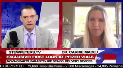 La nanotecnología descubierta por investigadores, médicos y científicos de todo el mundo en diferentes viales de las vacunas COVID es confirmada en este video por la Dra. Carrie Madej...