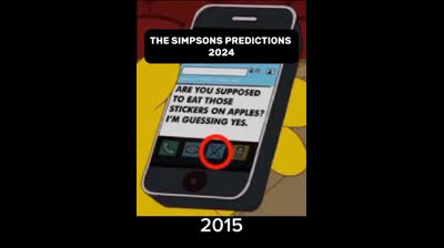 Siguen los Simpson mostrándonos lo que nos espera