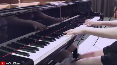 Slam Dunk >>>OP - >> 君が好きだと叫びたい - Ru's Piano.webm.mp4