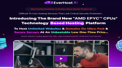EverHost AI Review - Host Unlimited Websites  & Secure Servers
