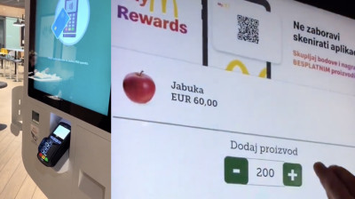 Commande 200 pommes chez McDonald's!!!