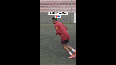 Así entrenaba Lamine Yamal de pequeño