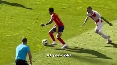 La exhibición de Lamine Yamal contra Croacia