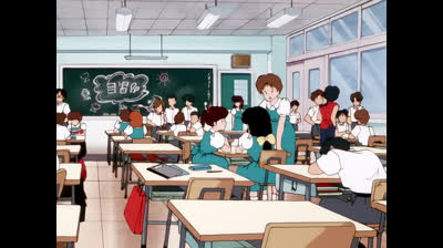Ranma ½:>>>Capitulo 08>>> -La escuela es el campo de batalla. Ranma VS Ryoga ...EspLat.HD