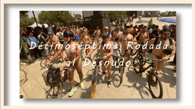 WORLD NAKED BIKE RIDE EN MÉXICO (WNBR México, realizó la Decimoséptima Rodada al Desnud