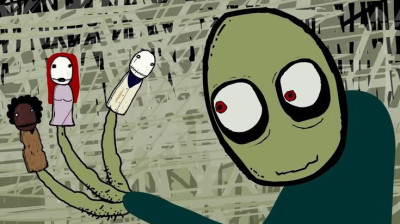 SALAD  FINGERS   EPISODE  11- GLASS  BROTHER - ERIN  MOMMSEN  WOLFF.