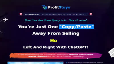 ProfitStays Review - Start Your Own Travel Agency Business