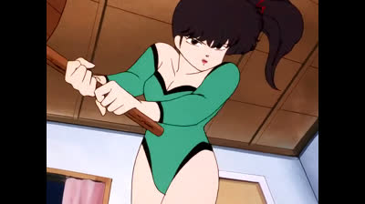 Ranma ½:>>Capitulo 11>>La capitana del equipo de gimnasia se enamora de Ranma..Esplat..