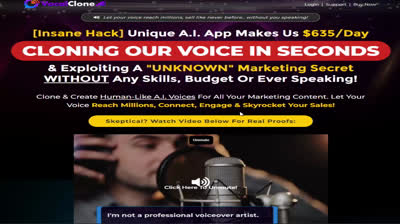 Vocal Clone AI Review - AI Voice Cloning App For Marketers