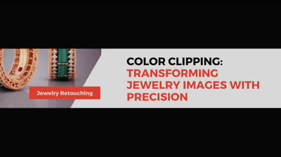 Jewelry Photo Perfection: Color Clipping's Expert Touch