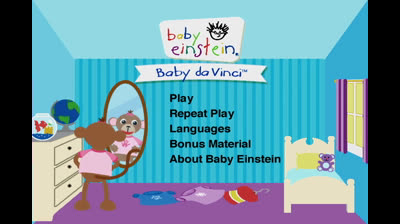 Baby Da Vinci DVD Menu