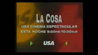 La cosa 1982 anuncio tv USA network latino