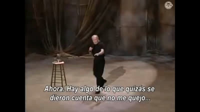 YO NO VOTO. George Carlin.