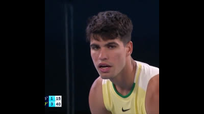 16-1-24 Gasquet vs Carlos Alcaraz