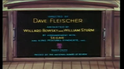 Braccio di Ferro blow me down