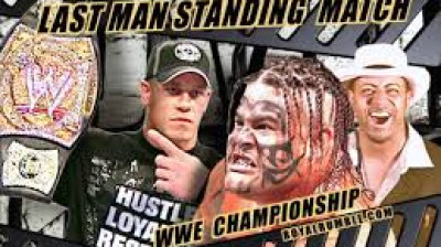 John Cena vs. Umaga - Royal Rumble 2007.01.28 WWE Championship Match