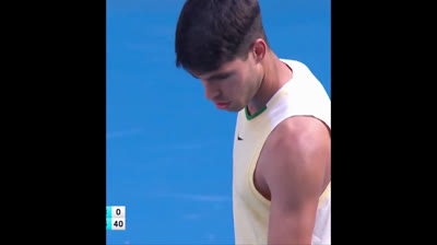 18-1-24 Sonego vs Alcaraz