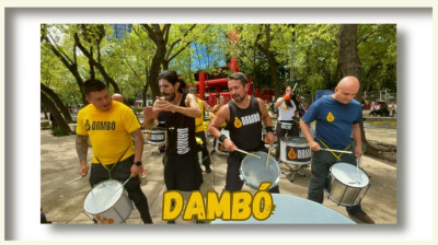 DAMBÓ❤️DRUM DANCERS❤️XLVI MARCHA DEL ORGULLO 2024 CIUDAD DE MÉXICO ÁNGEL DE LA INDEPENDENCIA-ZÓCALO CAPITALINO