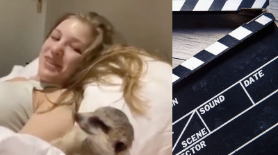 Cuando te invitan a ver una peli...