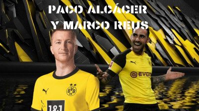 Marco Reus y Paco Alcácer