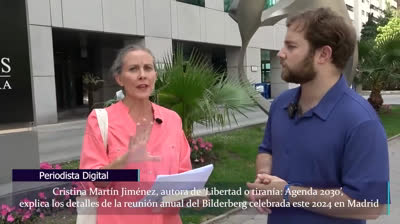 Cristina Martín: Aluciné cuando vi a Felipe VI en uno de los coches que llegaba al BILDERBERG