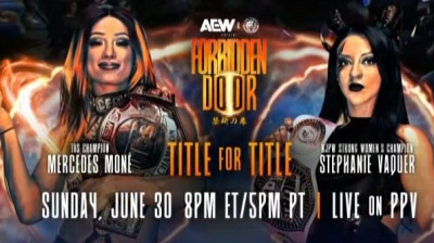 Mercedes Moné Vs. Stephanie Vaquer Title For Title