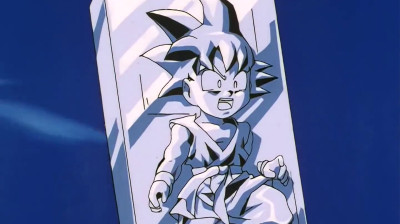 Capitulo 21 - Goku queda atrapado en una placa de metal