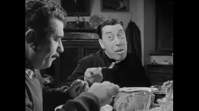 Spaghettata tra Don Camillo e Peppone  - Fernandel e Gino Cervi