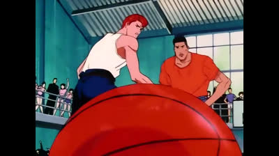 Slam Dunk >>Capitulo 03 -El capitán Gorila Vs. Hanamichi..