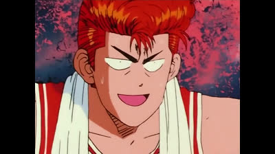 Slam Dunk >>Capitulo 15>>Hanamichi se pone nervioso en el partido..