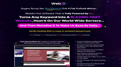 WebX Review - AI-Powered Websites Builder