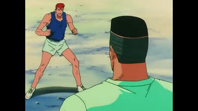 Slam Dunk>>Capitulo 34>>El consejo de Gori "Mátalos con la mirada"..